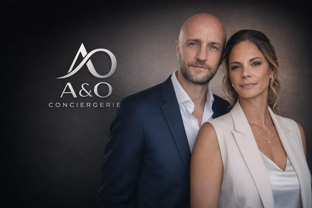 Audrey et Olivier Berthier, fondateurs d'A&O Conciergerie